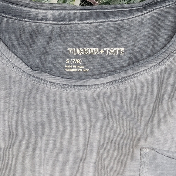 NWT Tucker and Tate Tie Dye Gray T-shirt Size Small Big Girl - Picture 2 of 5